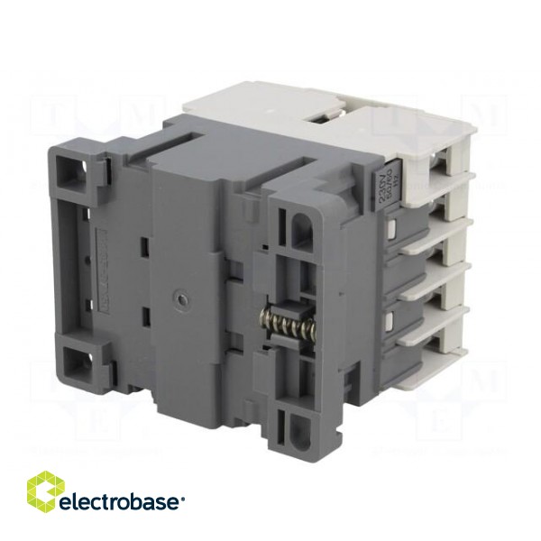 Contactor: 3-pole | NO x3 | Auxiliary contacts: NC | 230VAC | 6A | DIN фото 6