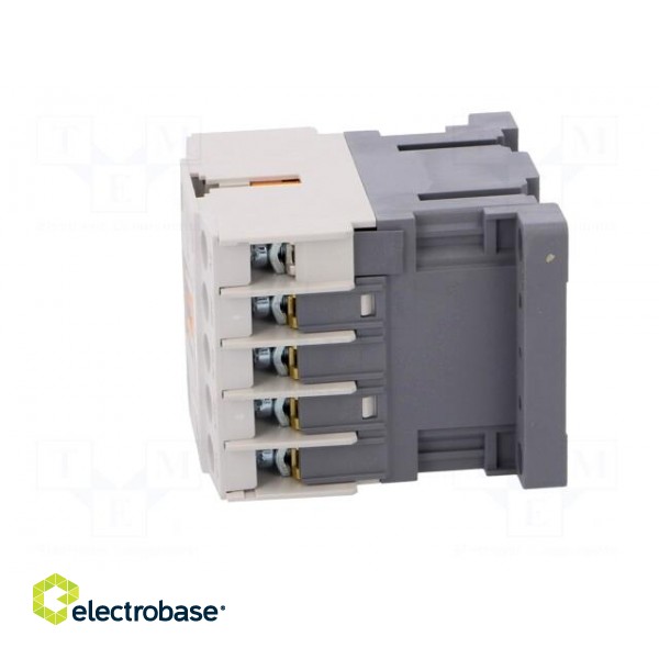 Contactor: 3-pole | NO x3 | Auxiliary contacts: NC | 230VAC | 6A | IP20 фото 3