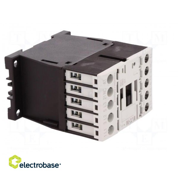 Contactor: 3-pole | NO x3 | Auxiliary contacts: NC | 230VAC | 7A | DILM7 image 8