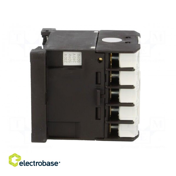 Contactor: 3-pole | NO x3 | Auxiliary contacts: NC | 230VAC | 8.8A | DIN image 7