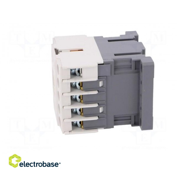 Contactor: 3-pole | NO x3 | Auxiliary contacts: NC | 230VAC | 9A | IP20 image 3