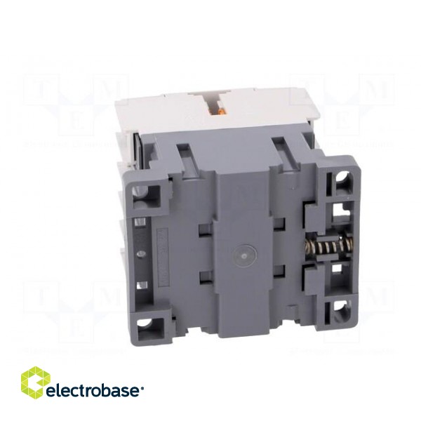 Contactor: 3-pole | NO x3 | Auxiliary contacts: NC | 230VAC | 9A | IP20 image 5