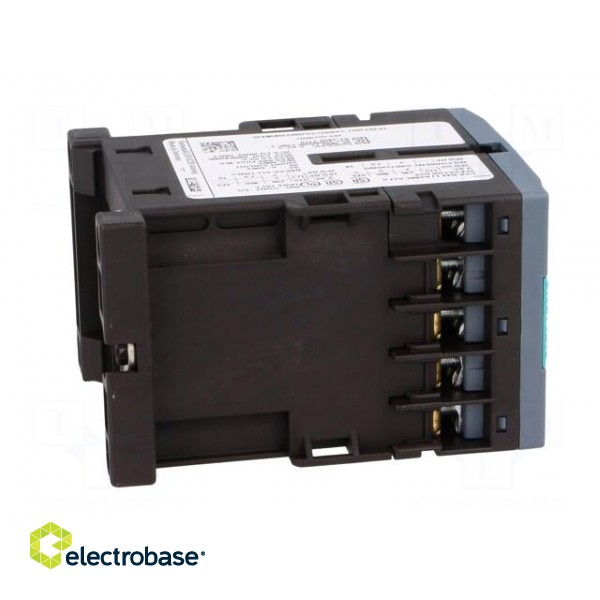 Contactor: 3-pole | NO x3 | Auxiliary contacts: NC | 24VAC | 12A | 3RT20 image 7