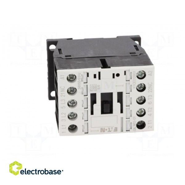 Contactor: 3-pole | NO x3 | Auxiliary contacts: NC | 24VAC | 12A | 690V image 9