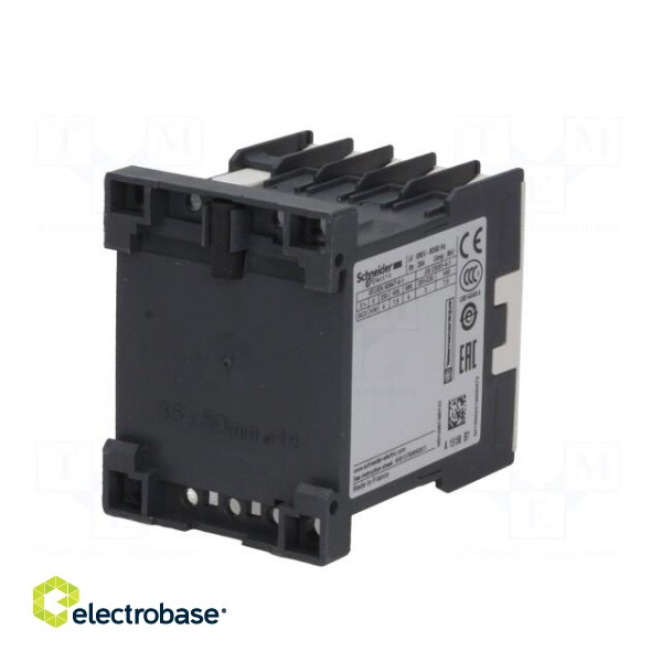 Contactor: 3-pole | NO x3 | Auxiliary contacts: NC | 24VAC | 16A | 690V image 6