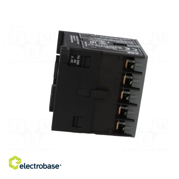 Contactor: 3-pole | NO x3 | Auxiliary contacts: NC | 24VAC | 6A | B6 image 7