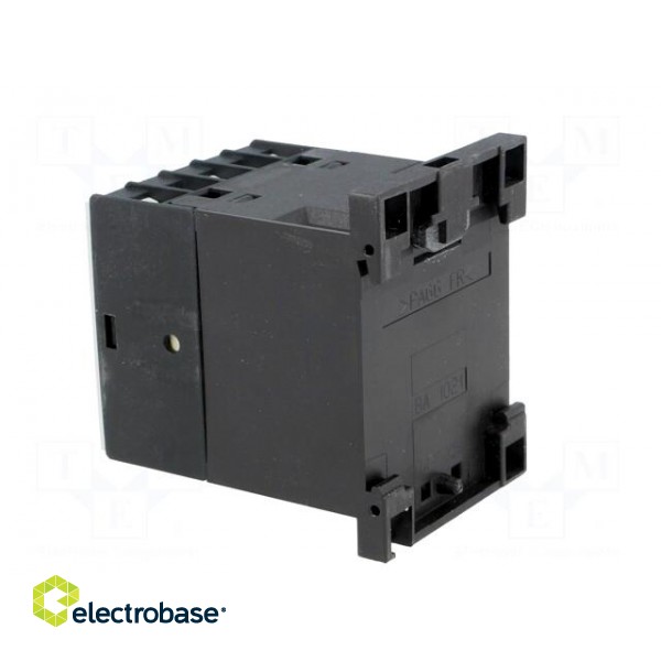 Contactor: 3-pole | NO x3 | Auxiliary contacts: NC | 24VAC | 6A | DIN | BG image 4