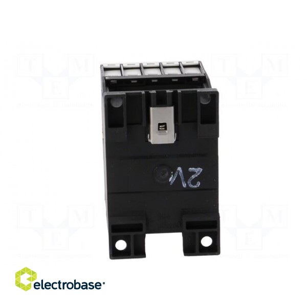 Contactor: 3-pole | NO x3 | Auxiliary contacts: NC | 24VAC | 7A | DILM7 image 5