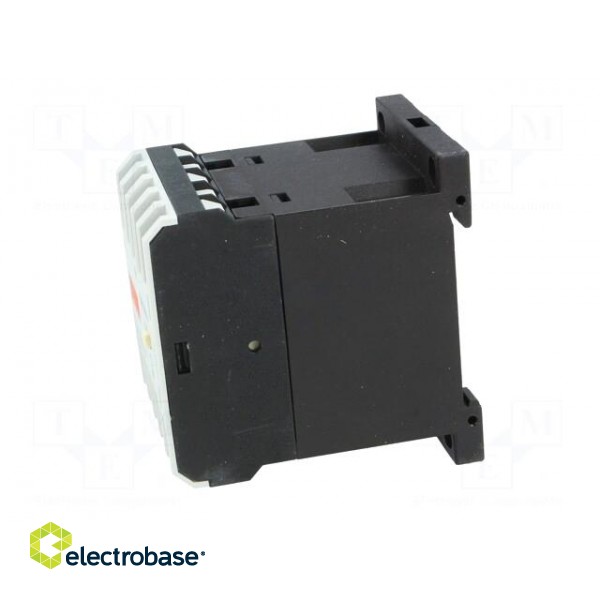 Contactor: 3-pole | NO x3 | Auxiliary contacts: NC | 24VAC | 9A | DIN | BG image 3