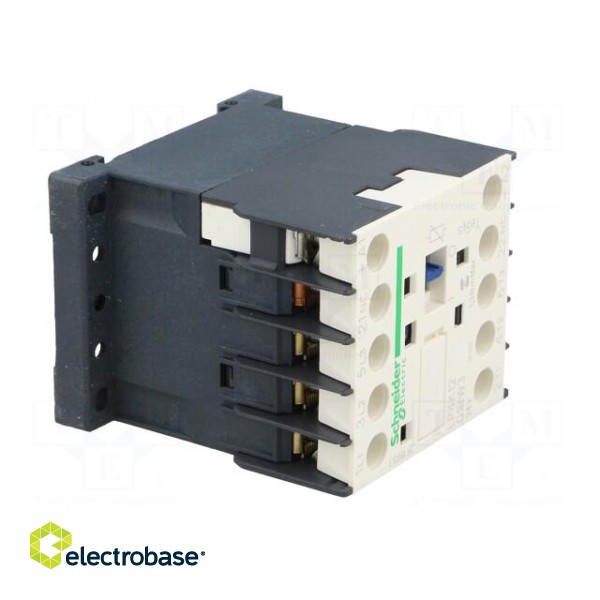 Contactor: 3-pole | NO x3 | Auxiliary contacts: NC | 24VDC | 12A | 690V image 8