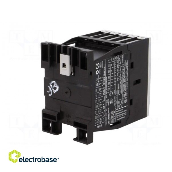 Contactor: 3-pole | NO x3 | Auxiliary contacts: NC | 24VDC | 15A | 690V фото 6