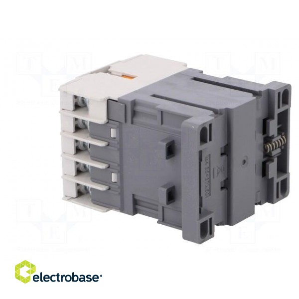 Contactor: 3-pole | NO x3 | Auxiliary contacts: NC | 24VDC | 16A | IP20 paveikslėlis 4