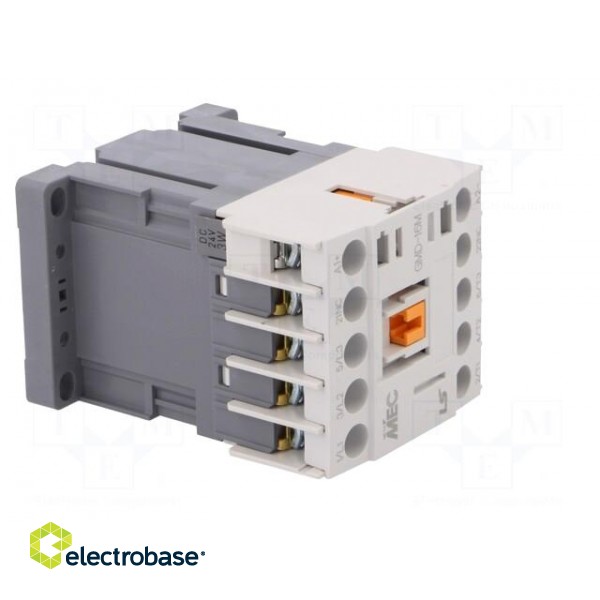 Contactor: 3-pole | NO x3 | Auxiliary contacts: NC | 24VDC | 16A | IP20 image 8