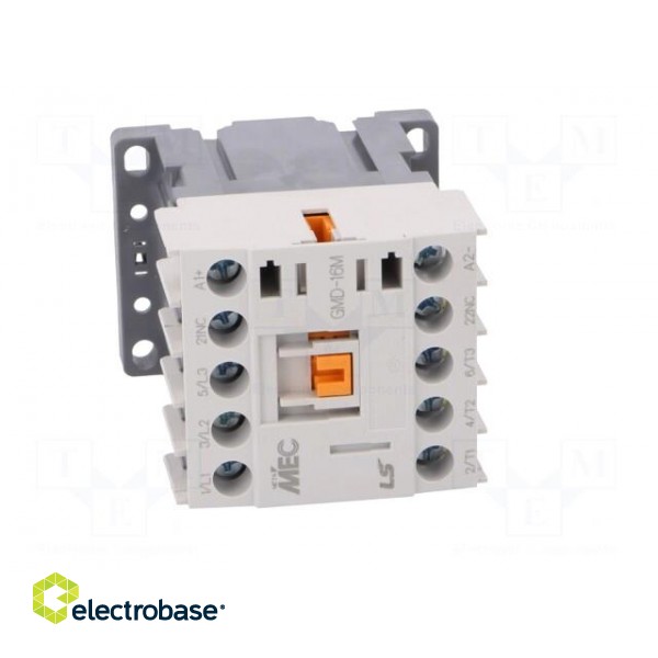 Contactor: 3-pole | NO x3 | Auxiliary contacts: NC | 24VDC | 16A | IP20 paveikslėlis 9