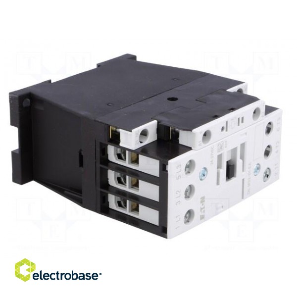 Contactor: 3-pole | NO x3 | Auxiliary contacts: NC | 24VDC | 32A | 690V image 8