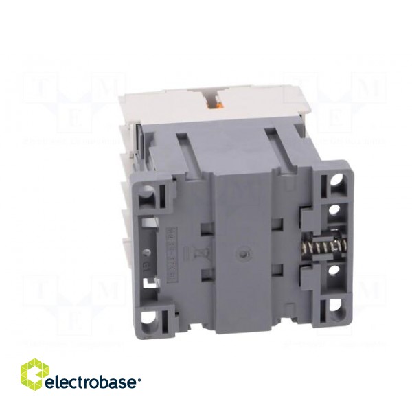 Contactor: 3-pole | NO x3 | Auxiliary contacts: NC | 24VDC | 6A | W: 45mm image 5