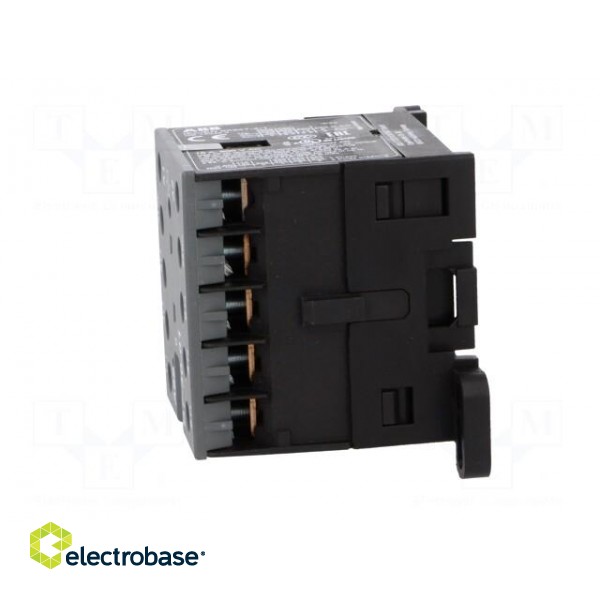 Contactor: 3-pole | NO x3 | Auxiliary contacts: NC | 380÷415VAC | 7A image 3