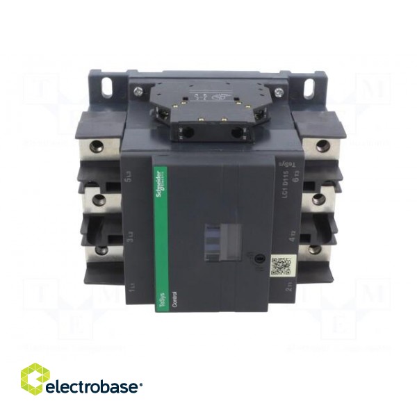 Contactor: 3-pole | NO x3 | Auxiliary contacts: NC + NO | 220VAC image 9