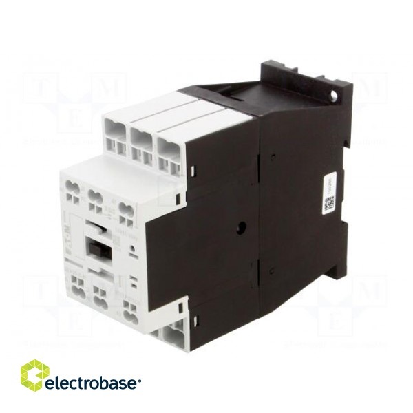 Contactor: 3-pole | NO x3 | Auxiliary contacts: NC + NO | 24VAC | 25A image 1
