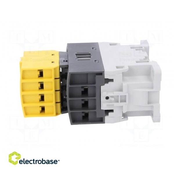 Contactor: 3-pole | NO x3 | Auxiliary contacts: NC x2,NO x2 | 12A image 3