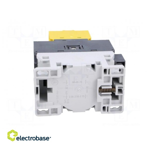 Contactor: 3-pole | NO x3 | Auxiliary contacts: NC x2,NO x2 | 26A фото 5