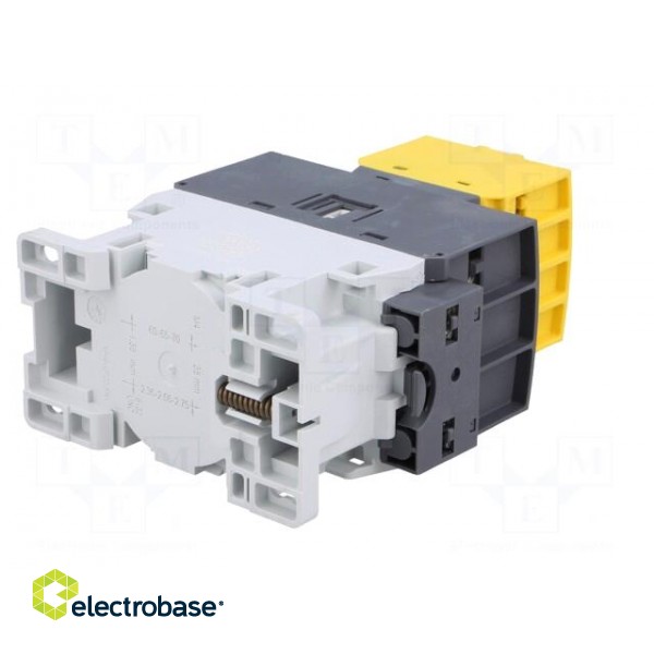Contactor: 3-pole | NO x3 | Auxiliary contacts: NC x2,NO x2 | 38A фото 6