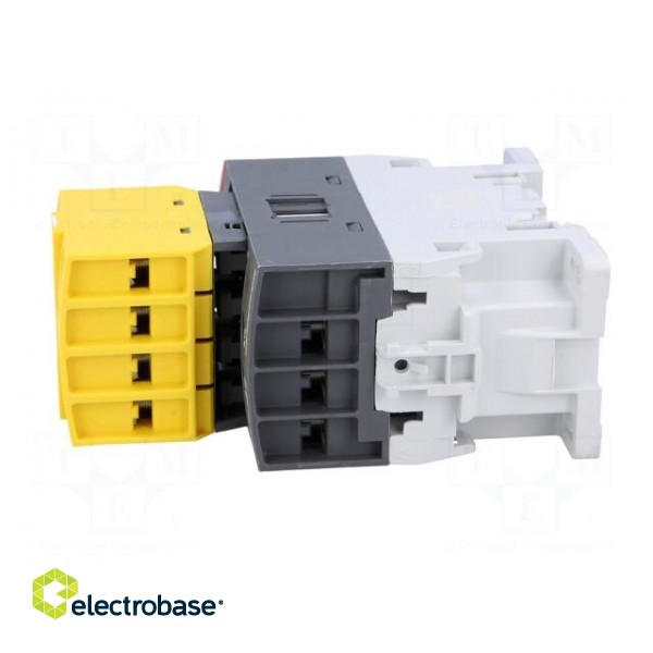 Contactor: 3-pole | NO x3 | Auxiliary contacts: NC x2,NO x2 | 9A image 3