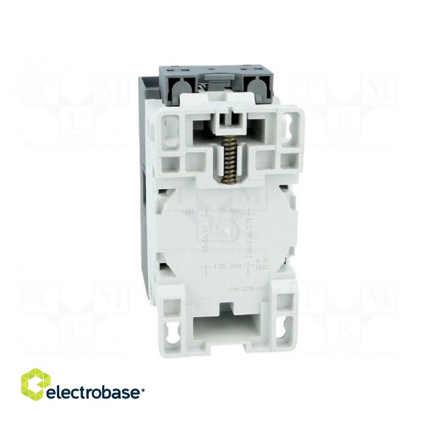 Contactor: 3-pole | NO x3 | Auxiliary contacts: NO | 26A | AF | -25÷60°C image 5