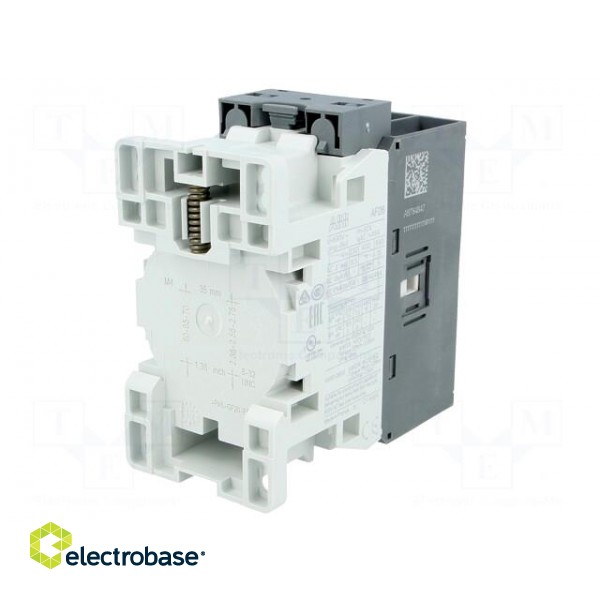 Contactor: 3-pole | NO x3 | Auxiliary contacts: NO | 26A | AF | -25÷60°C image 6