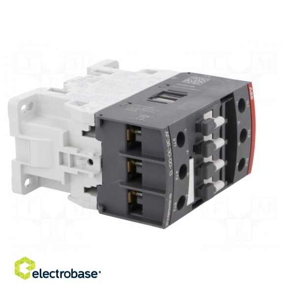 Contactor: 3-pole | NO x3 | Auxiliary contacts: NO | 100÷250VAC | 38A image 8