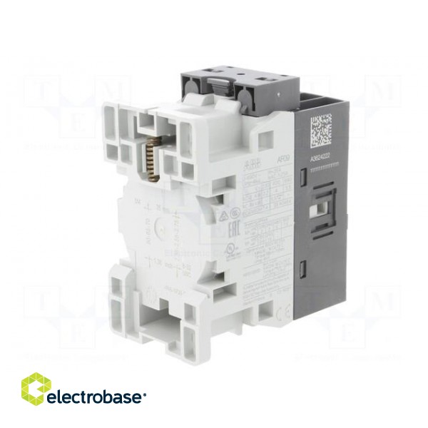 Contactor: 3-pole | NO x3 | Auxiliary contacts: NO | 9A | AF | -25÷60°C image 6