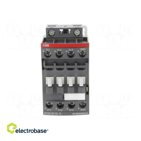 Contactor: 3-pole | NO x3 | Auxiliary contacts: NO | 9A | AF | -25÷60°C image 9