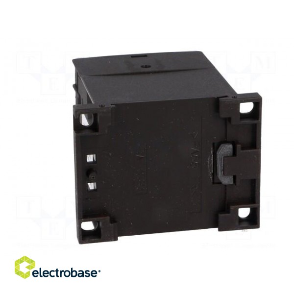 Contactor: 3-pole | NO x3 | Auxiliary contacts: NO | 110VAC | 12A | DIN image 5