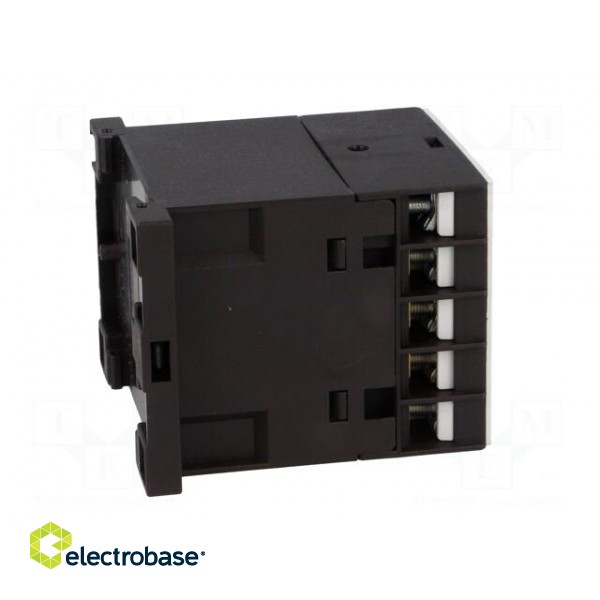 Contactor: 3-pole | NO x3 | Auxiliary contacts: NO | 110VAC | 12A | DIN image 7