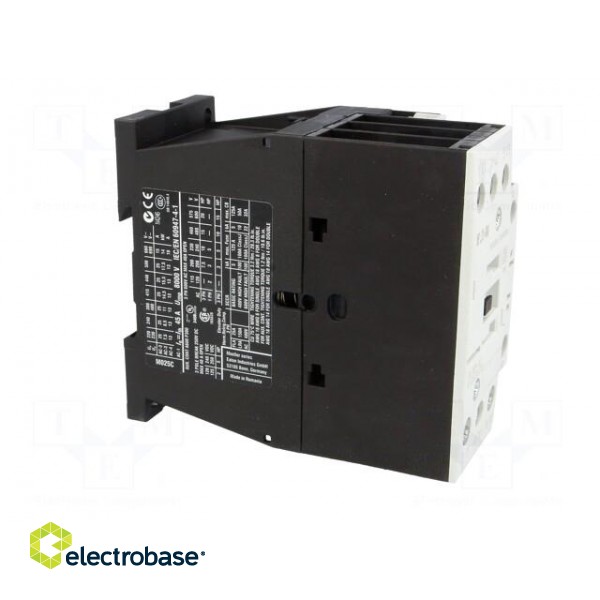 Contactor: 3-pole | NO x3 | Auxiliary contacts: NO | 110VAC | 25A image 8
