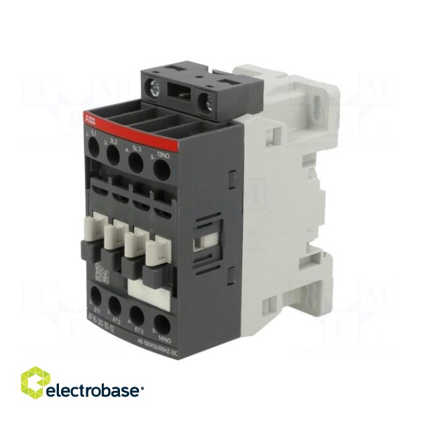 Contactor: 3-pole | NO x3 | Auxiliary contacts: NO | 16A | AF | -25÷60°C image 1