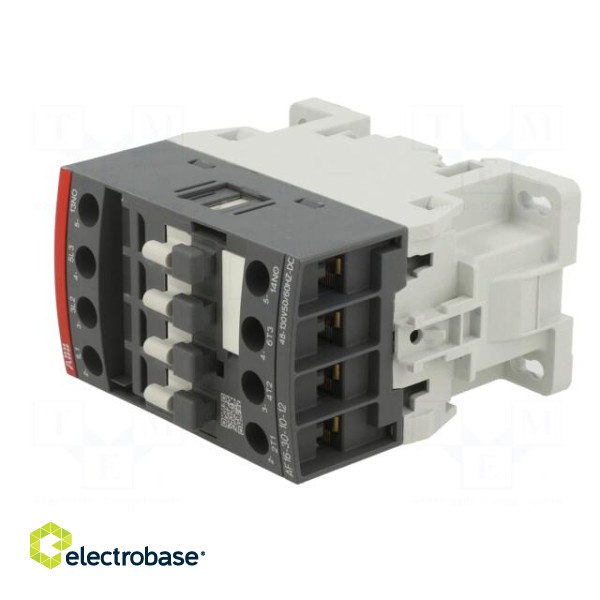 Contactor: 3-pole | NO x3 | Auxiliary contacts: NO | 16A | AF | -25÷60°C image 2
