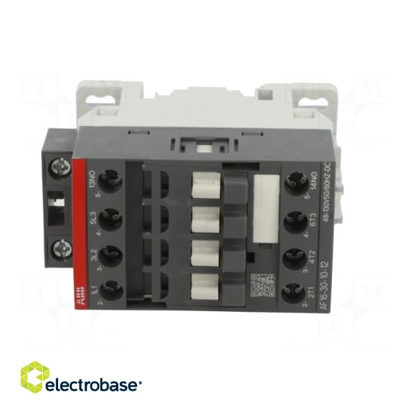 Contactor: 3-pole | NO x3 | Auxiliary contacts: NO | 16A | AF | -25÷60°C image 9
