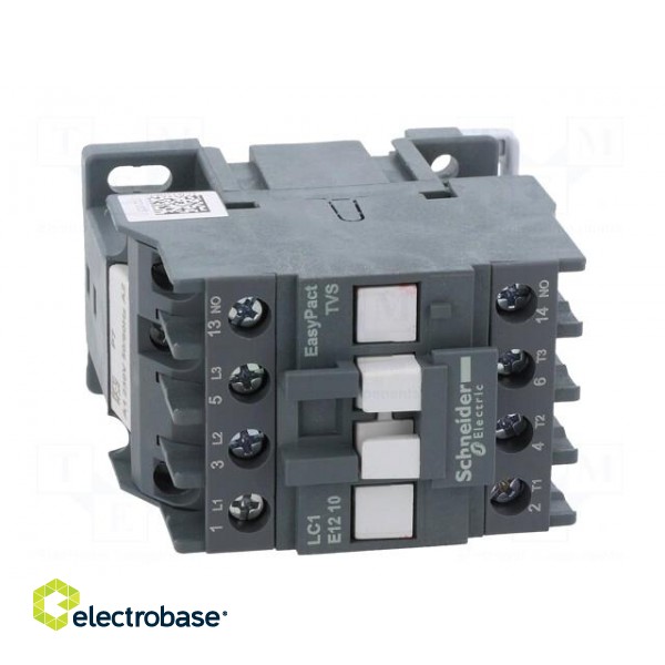 Contactor: 3-pole | NO x3 | Auxiliary contacts: NO | 230VAC | 12A | 690V фото 9