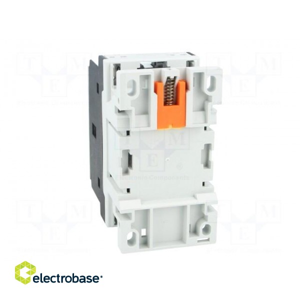 Contactor: 3-pole | NO x3 | Auxiliary contacts: NO | 230VAC | 12A | DIN image 5