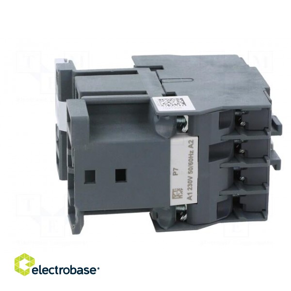 Contactor: 3-pole | NO x3 | Auxiliary contacts: NO | 230VAC | 12A | 690V фото 7