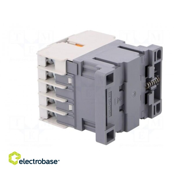 Contactor: 3-pole | NO x3 | Auxiliary contacts: NO | 230VAC | 12A | IP20 image 4