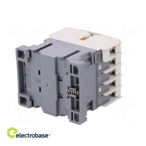Contactor: 3-pole | NO x3 | Auxiliary contacts: NO | 230VAC | 12A | IP20 image 6