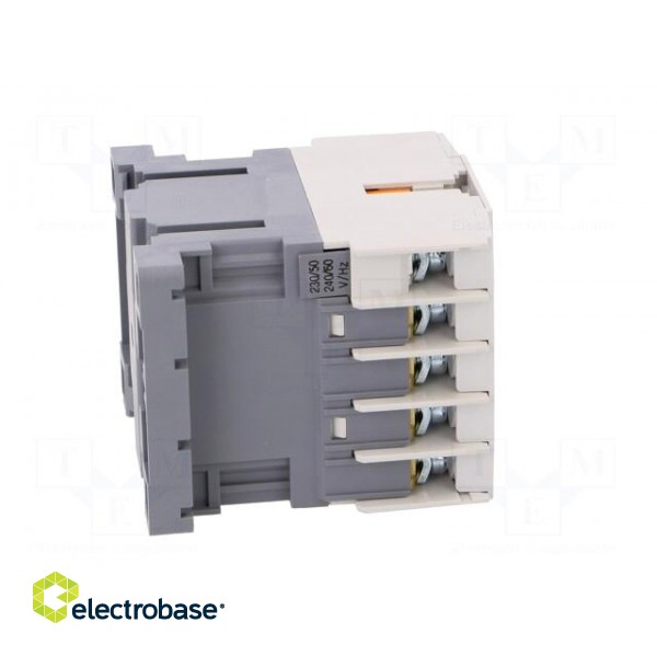 Contactor: 3-pole | NO x3 | Auxiliary contacts: NO | 230VAC | 12A | IP20 image 7