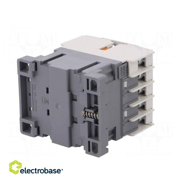 Contactor: 3-pole | NO x3 | Auxiliary contacts: NO | 230VAC | 16A | IP20 image 6