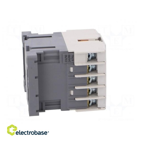 Contactor: 3-pole | NO x3 | Auxiliary contacts: NO | 230VAC | 16A | IP20 image 7