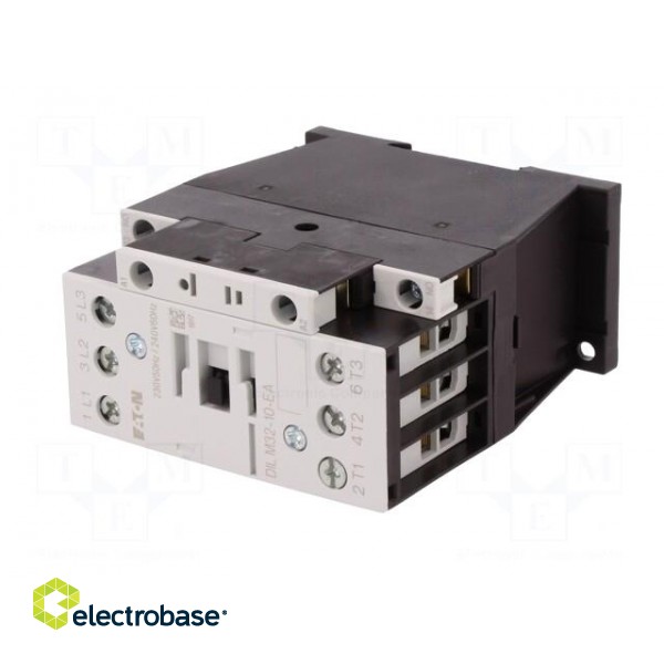 Contactor: 3-pole | NO x3 | Auxiliary contacts: NO | 230VAC | 32A | 690V image 2