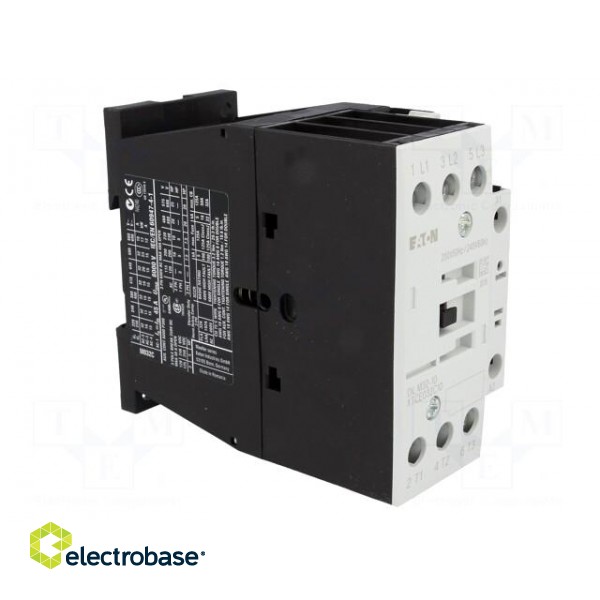 Contactor: 3-pole | NO x3 | Auxiliary contacts: NO | 230VAC | 32A | 690V image 8