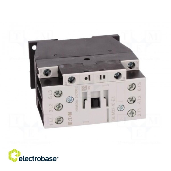 Contactor: 3-pole | NO x3 | Auxiliary contacts: NO | 230VAC | 32A | 690V image 9