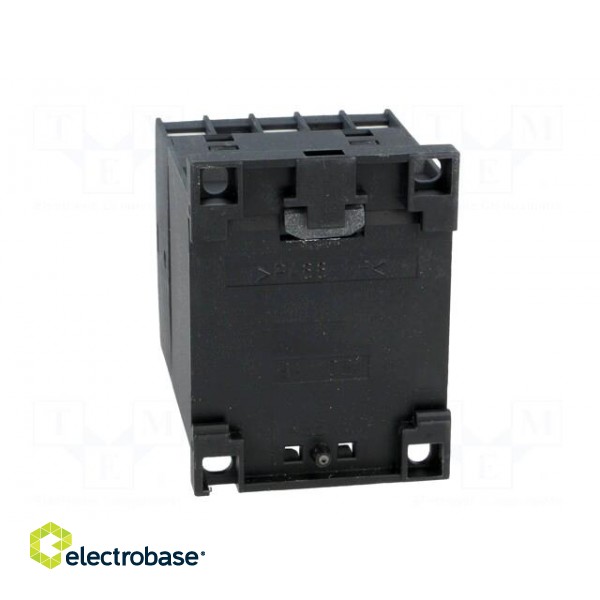 Contactor: 3-pole | NO x3 | Auxiliary contacts: NO | 230VAC | 6A | DIN image 5